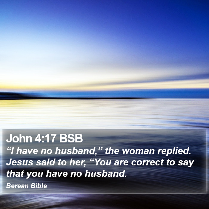 John 4:17 BSB Bible Study