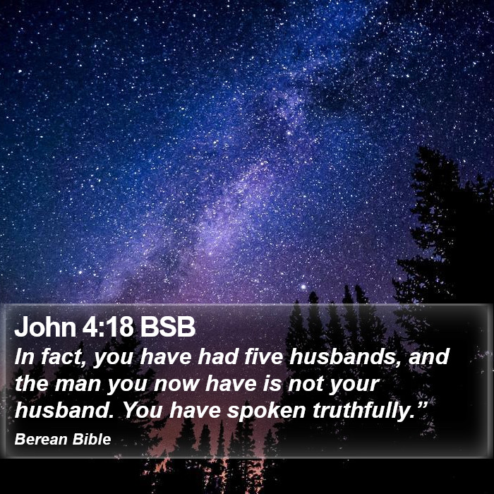 John 4:18 BSB Bible Study