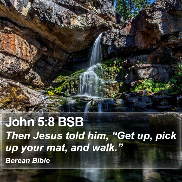 John 5:8 BSB Bible Study