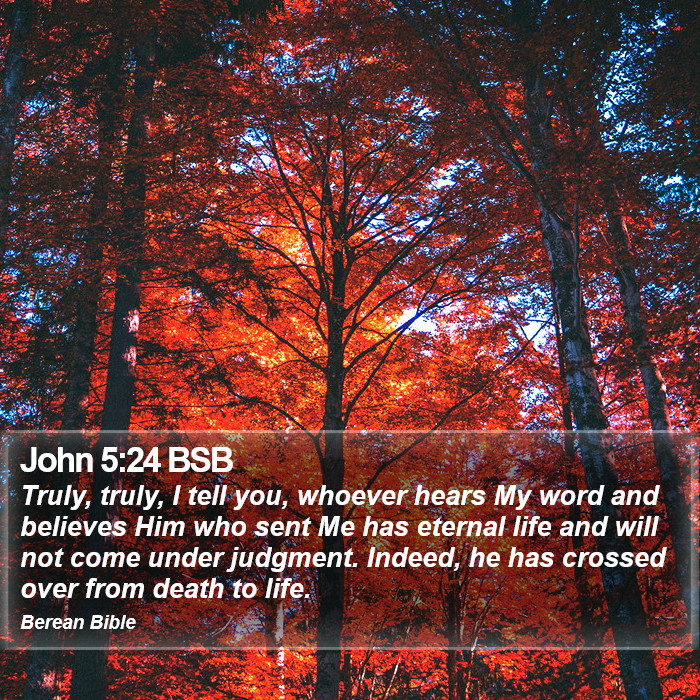 John 5:24 BSB Bible Study