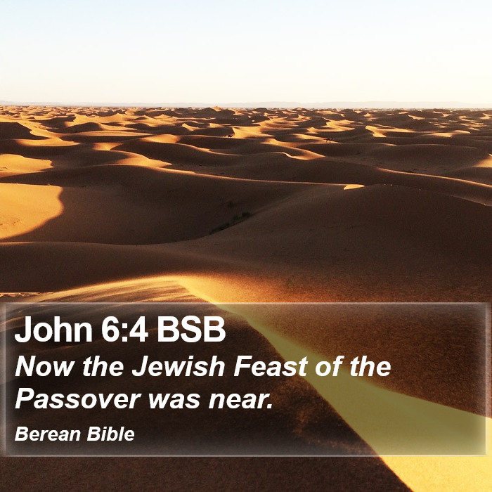 John 6:4 BSB Bible Study