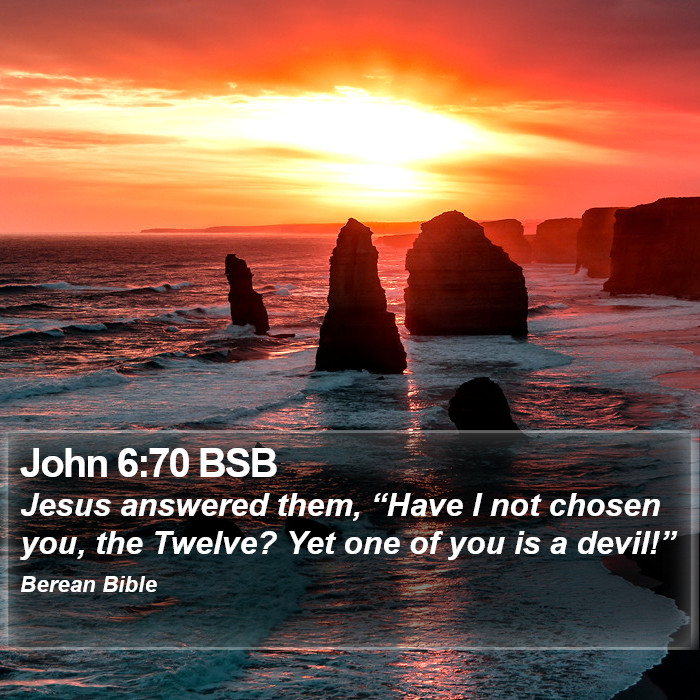 John 6:70 BSB Bible Study