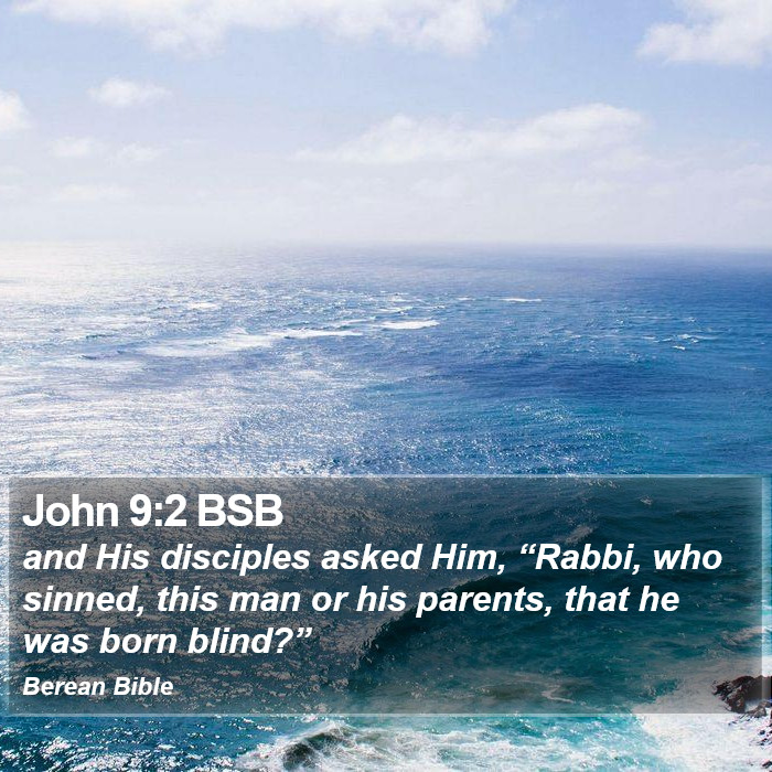 John 9:2 BSB Bible Study