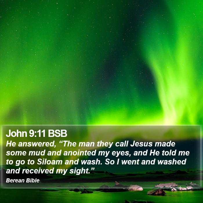 John 9:11 BSB Bible Study