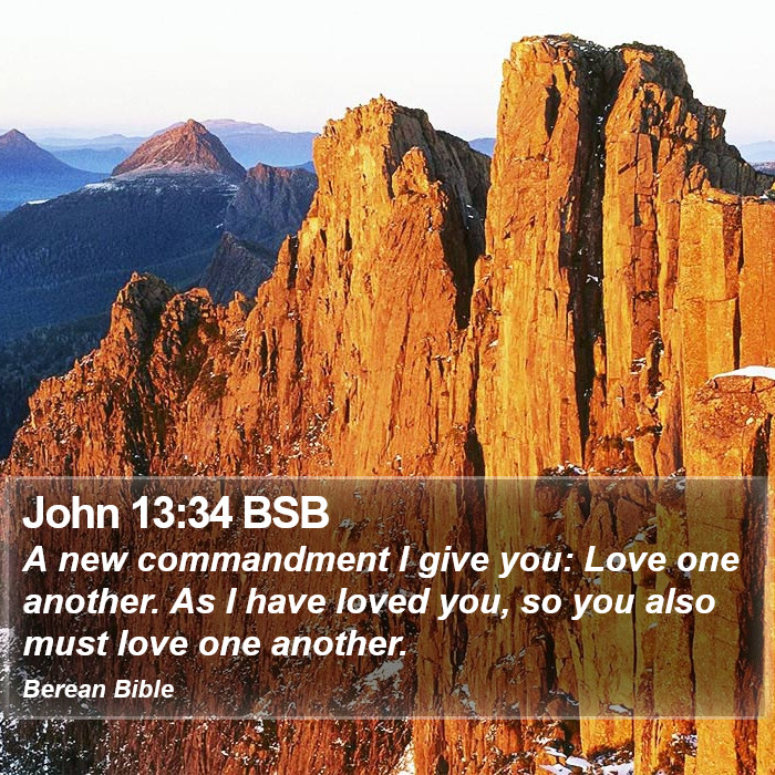 John 13:34 BSB Bible Study