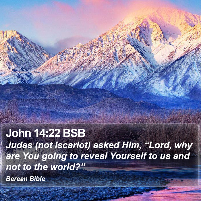 John 14:22 BSB Bible Study