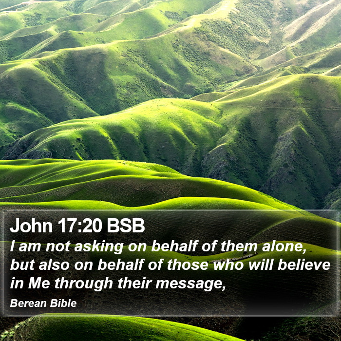 John 17:20 BSB Bible Study