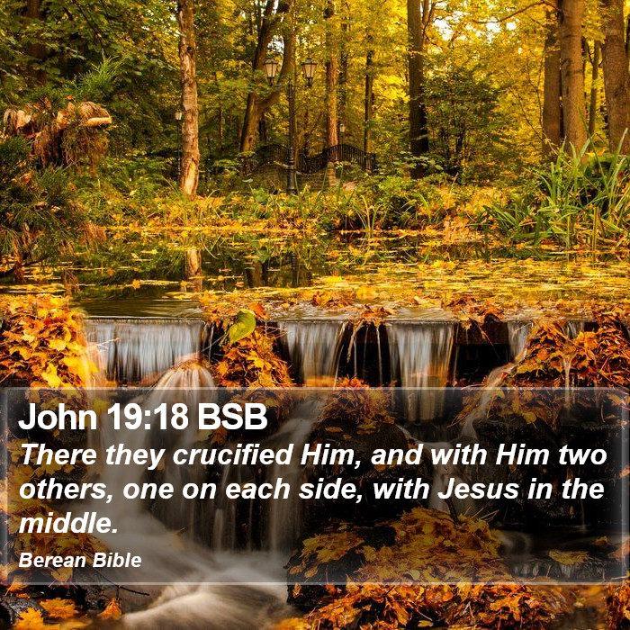 John 19:18 BSB Bible Study