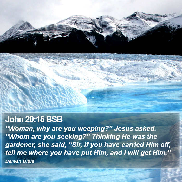 John 20:15 BSB Bible Study