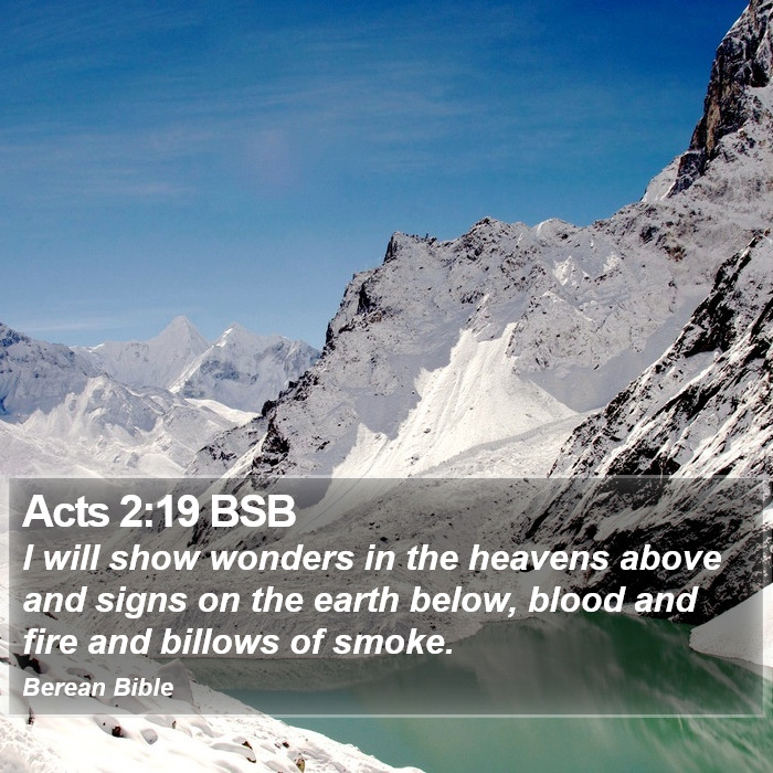 Acts 2:19 BSB Bible Study