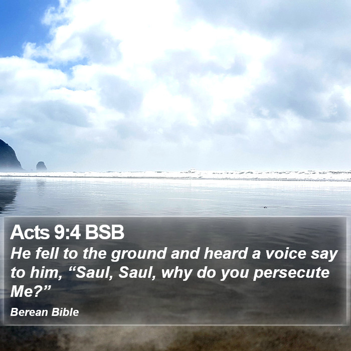 Acts 9:4 BSB Bible Study