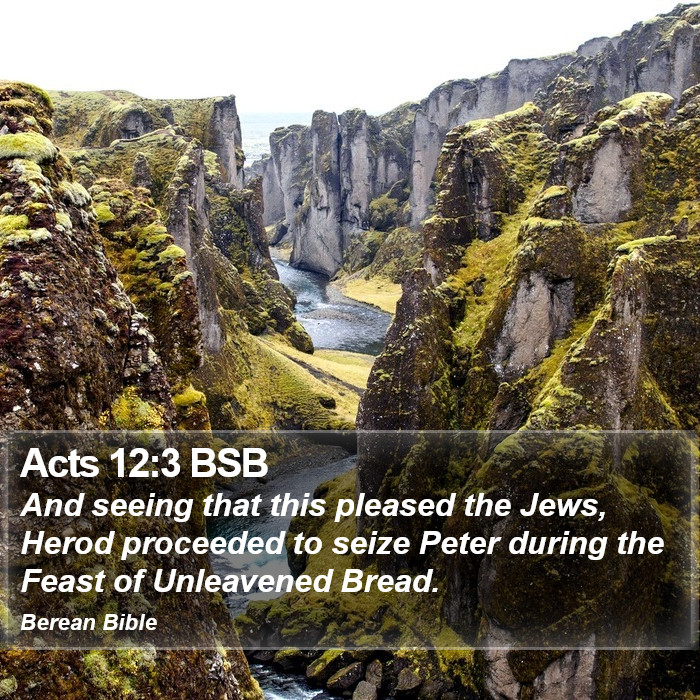 Acts 12:3 BSB Bible Study