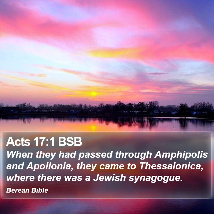 Acts 17:1 BSB Bible Study