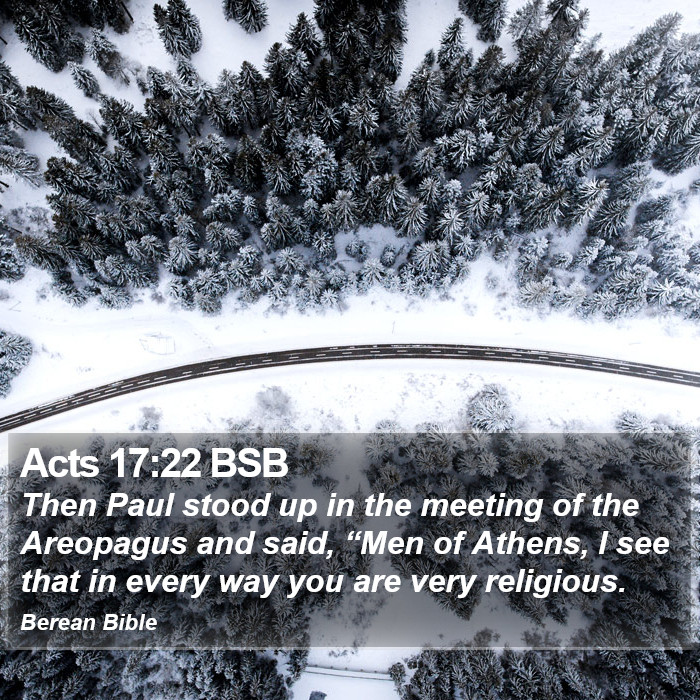 Acts 17:22 BSB Bible Study