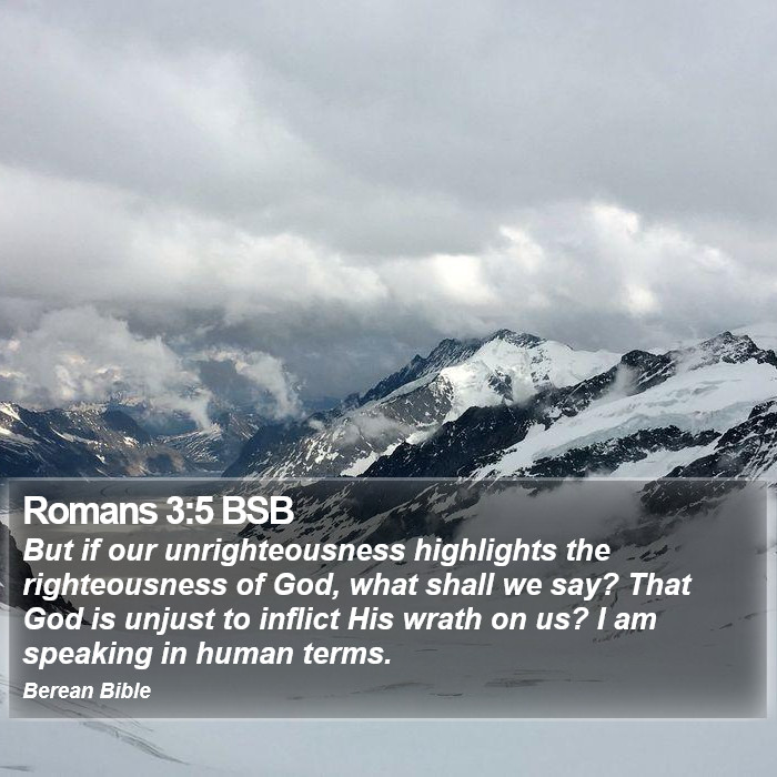 Romans 3:5 BSB Bible Study