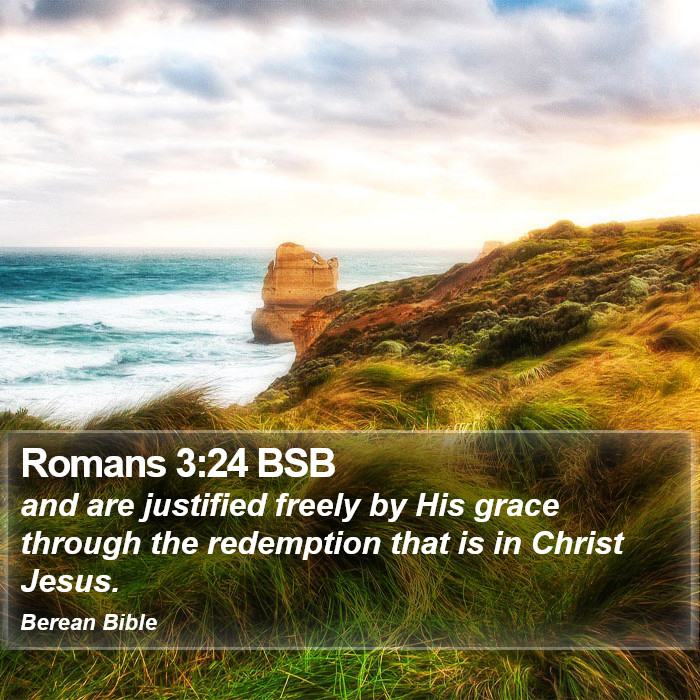 Romans 3:24 BSB Bible Study