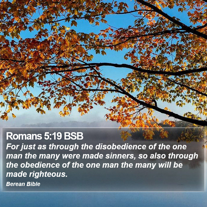 Romans 5:19 BSB Bible Study