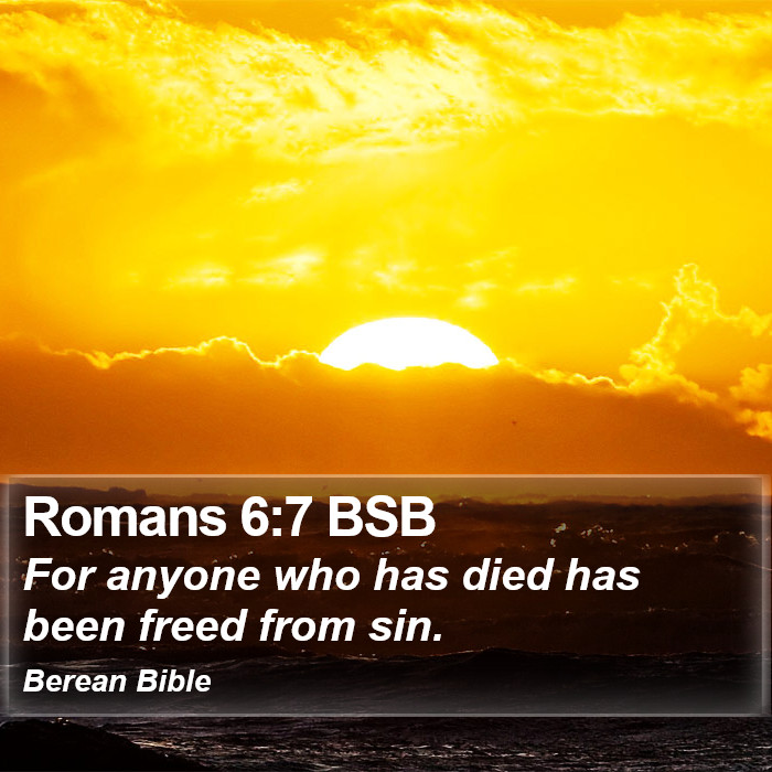 Romans 6:7 BSB Bible Study