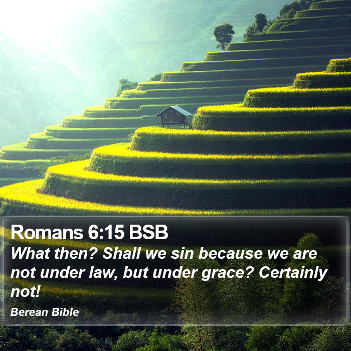 Romans 6:15 BSB Bible Study