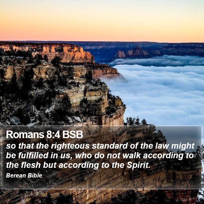 Romans 8:4 BSB Bible Study