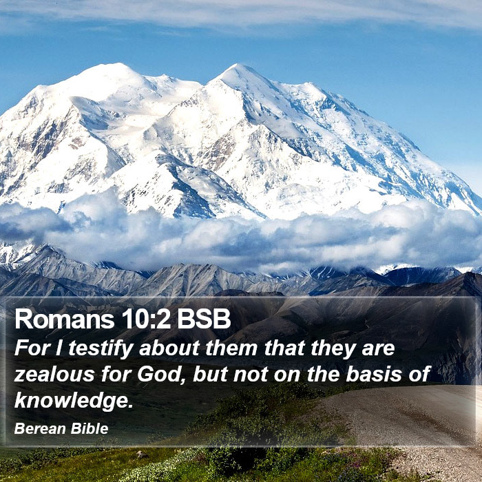 Romans 10:2 BSB Bible Study