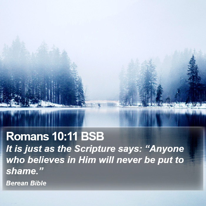 Romans 10:11 BSB Bible Study