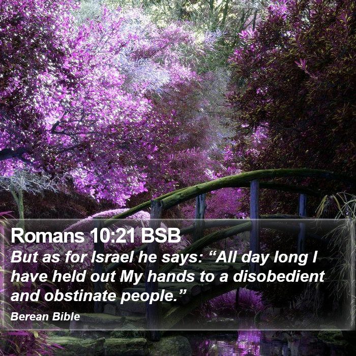 Romans 10:21 BSB Bible Study