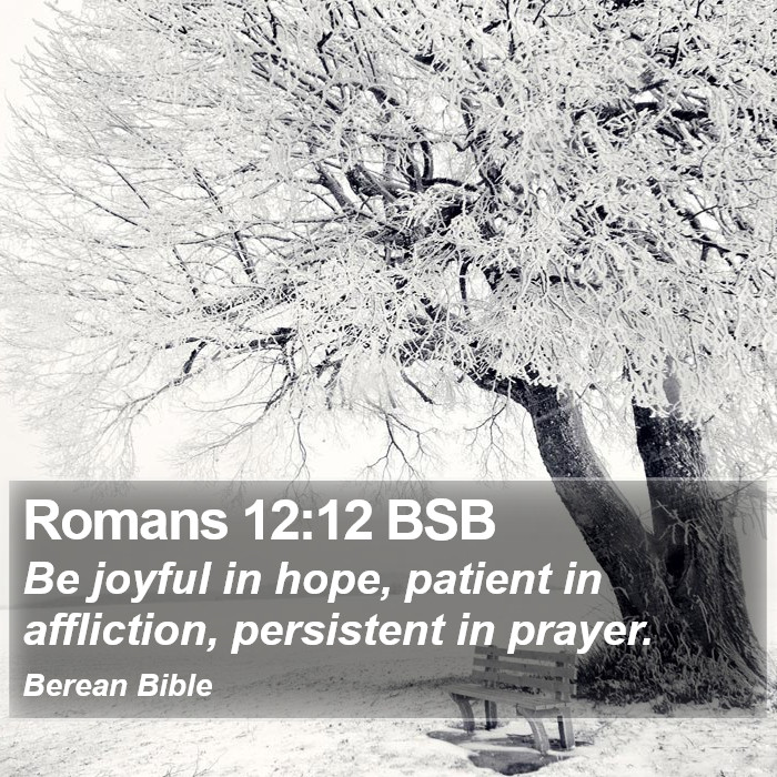 Romans 12:12 BSB Bible Study