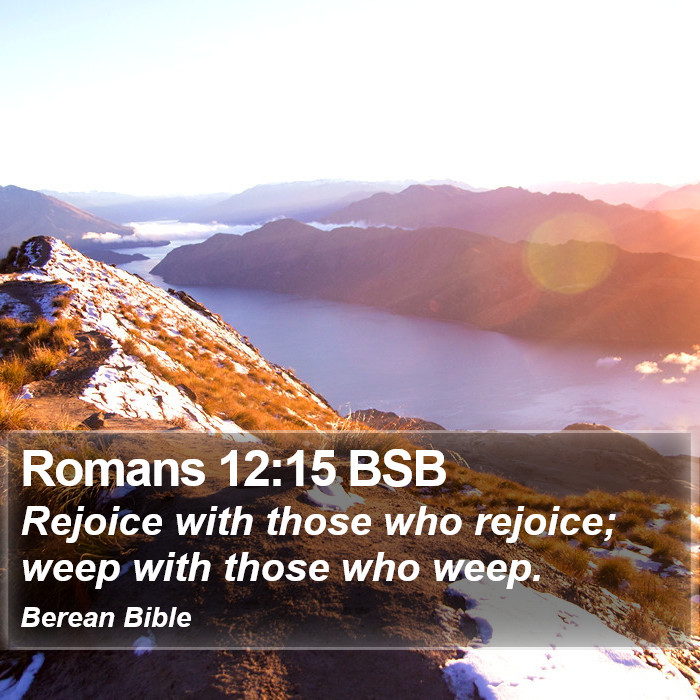 Romans 12:15 BSB Bible Study