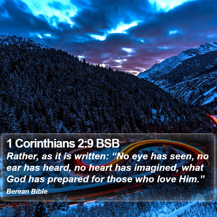 1 Corinthians 2:9 BSB Bible Study