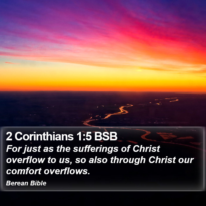 2 Corinthians 1:5 BSB Bible Study