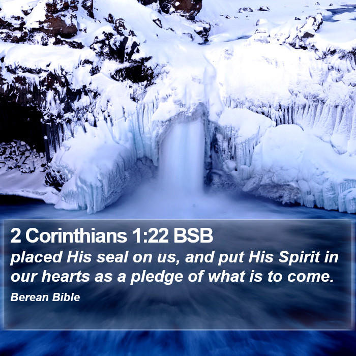 2 Corinthians 1:22 BSB Bible Study