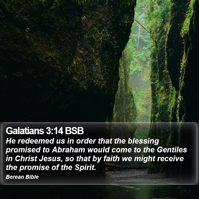 Galatians 3:14 BSB Bible Study