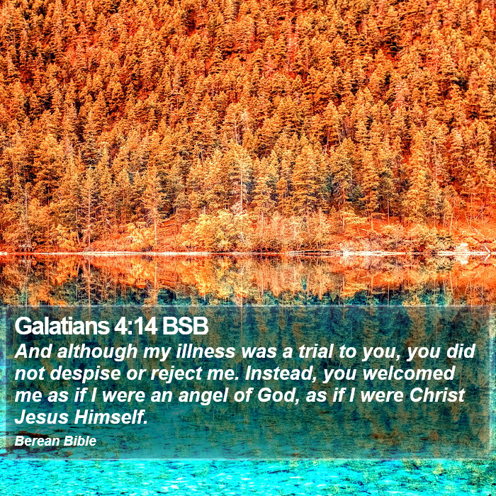 Galatians 4:14 BSB Bible Study