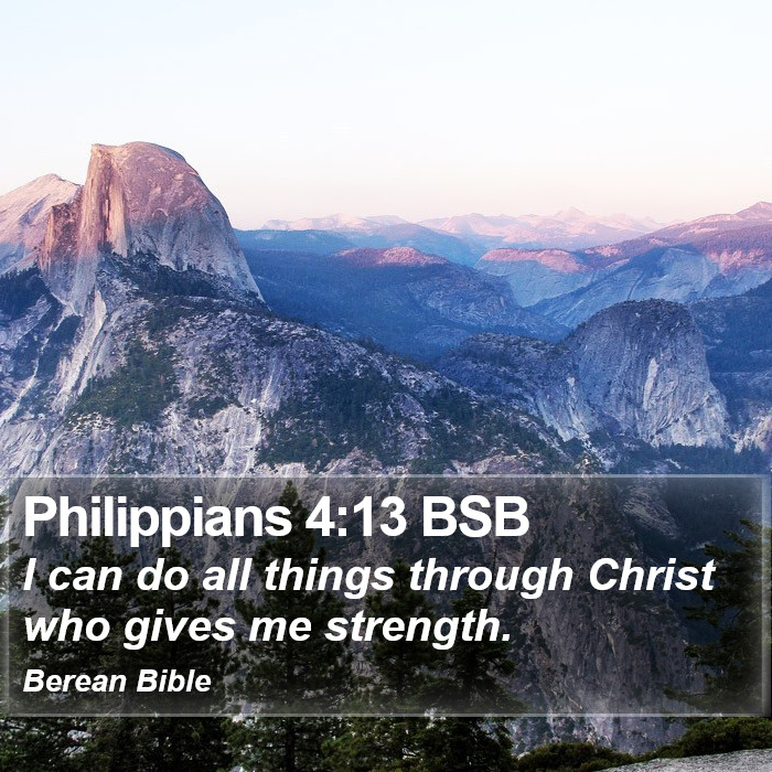 Philippians 4:13 BSB Bible Study