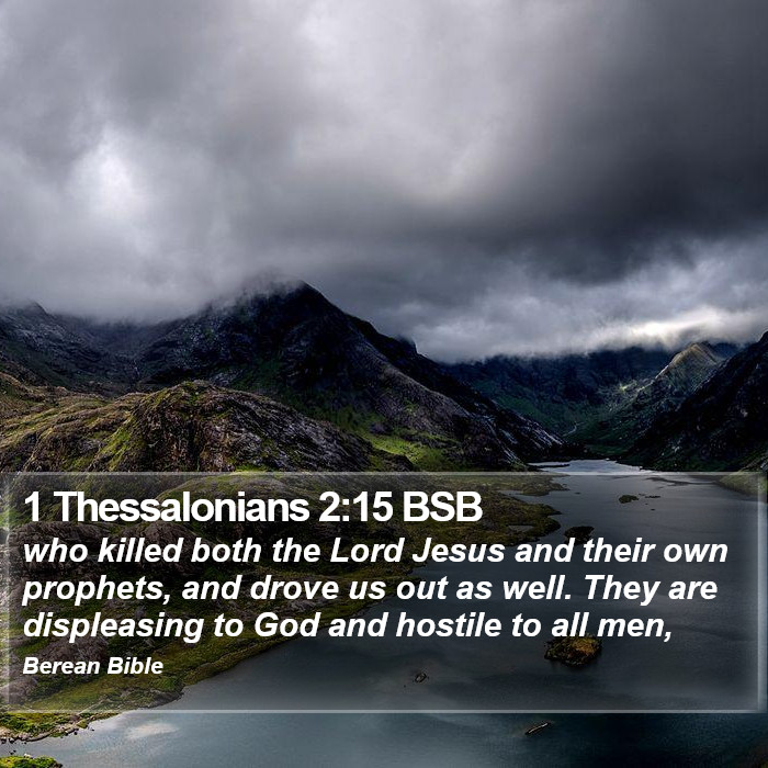 1 Thessalonians 2:15 BSB Bible Study