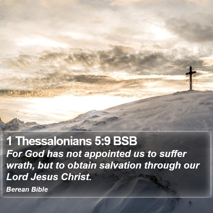 1 Thessalonians 5:9 BSB Bible Study