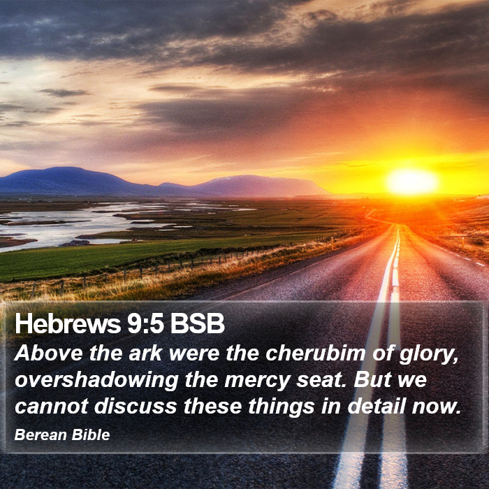 Hebrews 9:5 BSB Bible Study