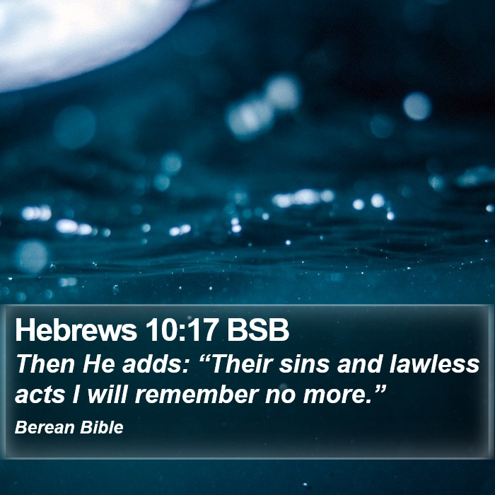 Hebrews 10:17 BSB Bible Study