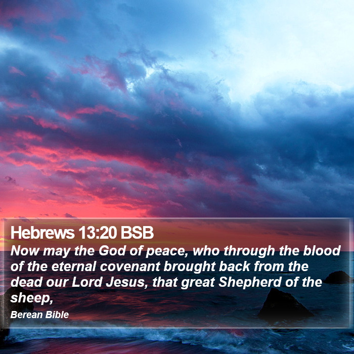 Hebrews 13:20 BSB Bible Study