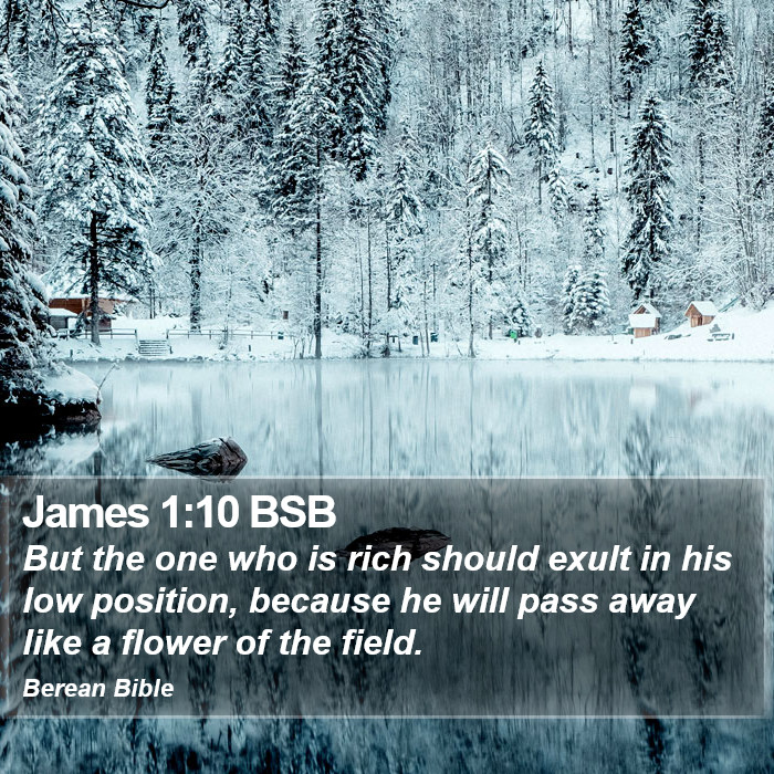 James 1:10 BSB Bible Study