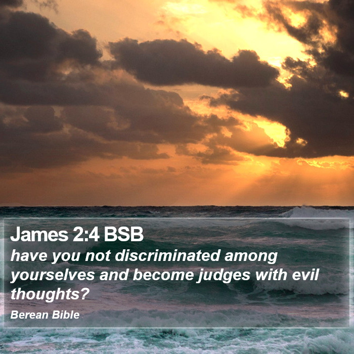 James 2:4 BSB Bible Study