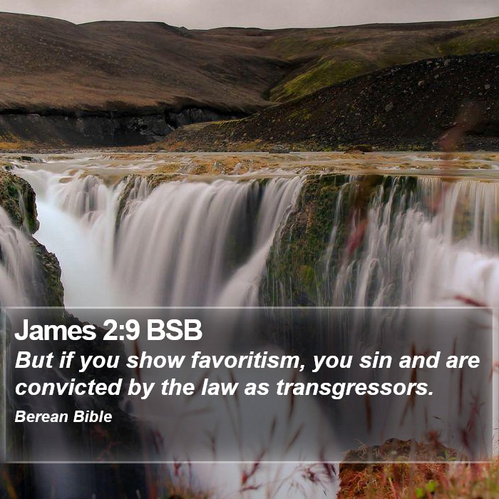 James 2:9 BSB Bible Study