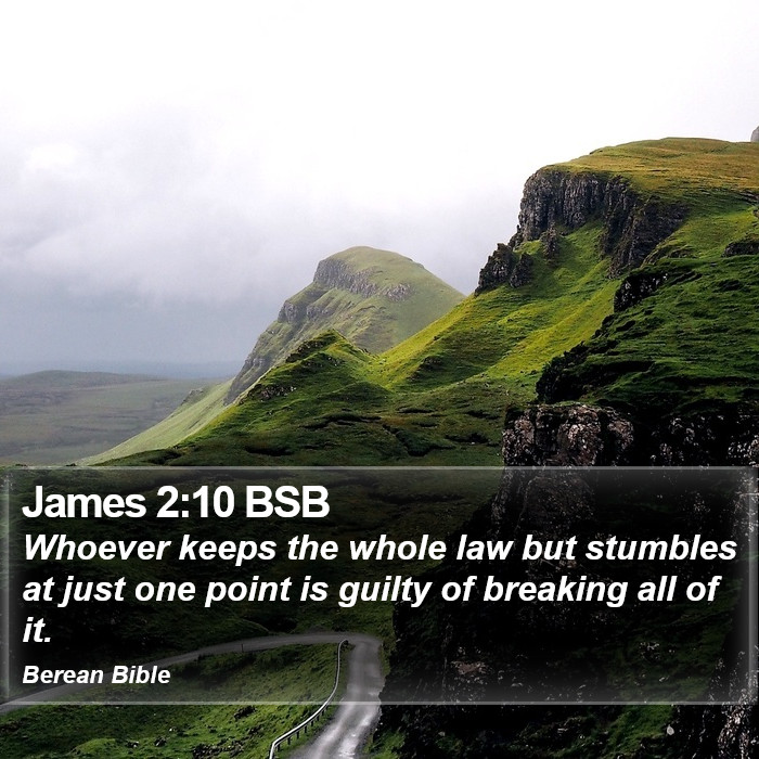 James 2:10 BSB Bible Study