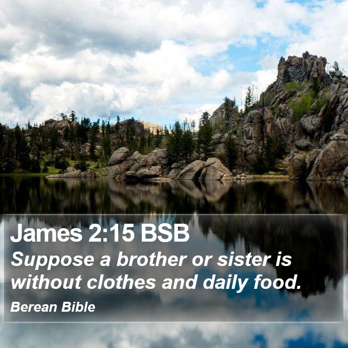 James 2:15 BSB Bible Study