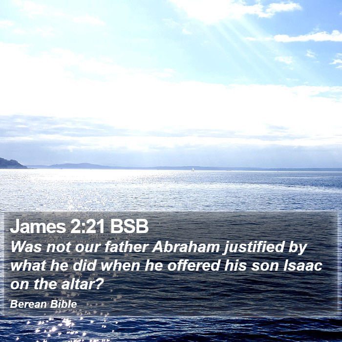 James 2:21 BSB Bible Study