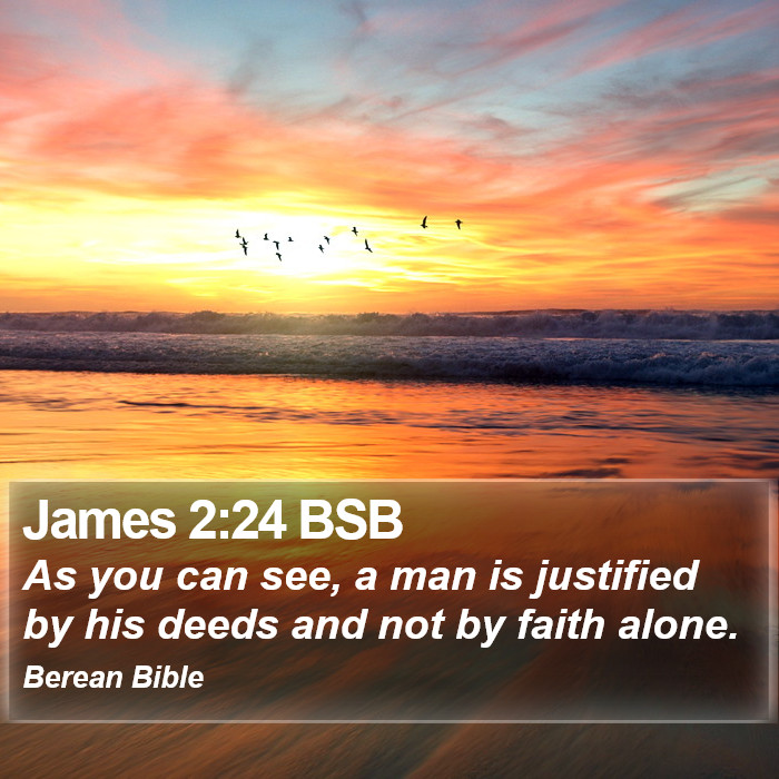 James 2:24 BSB Bible Study