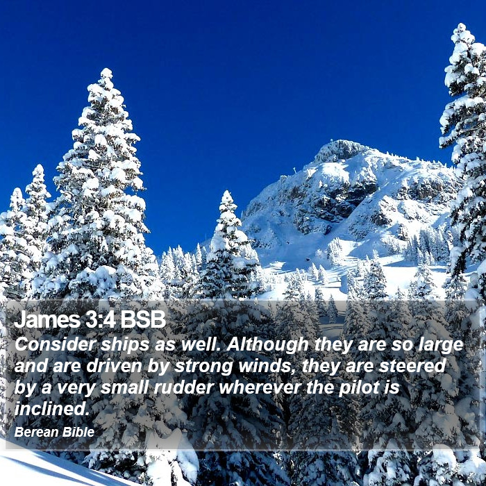 James 3:4 BSB Bible Study