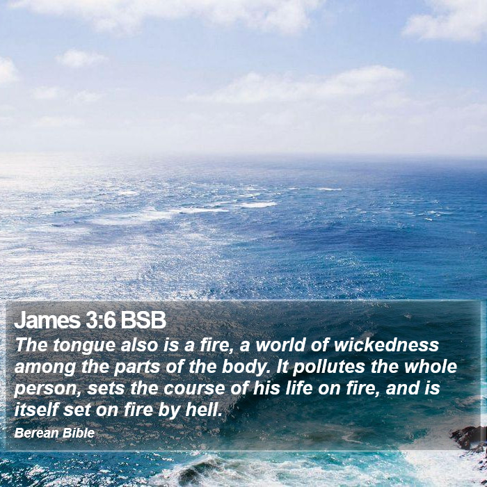 James 3:6 BSB Bible Study