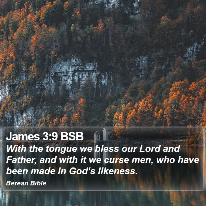 James 3:9 BSB Bible Study